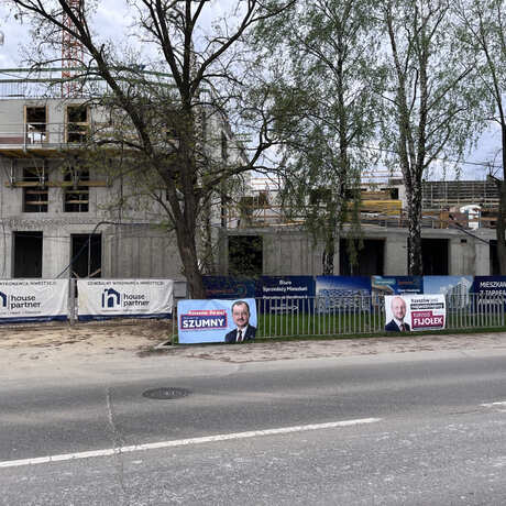 Budowa inwestycji mieszkaniowej Langiewicza 37 [kwiecień 2024] - fot 4